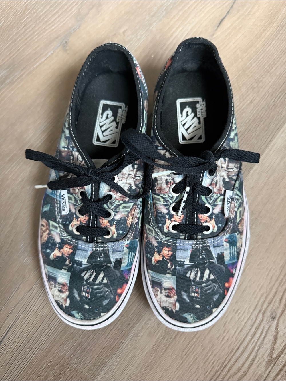 Vans Star Wars “May the Force Be With You” W 6.5 M 5 Unisex Lace-Up SneakerS